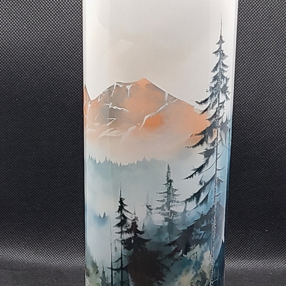 Nature-Inspired Stainless Steel Tumbler - Multicolor 30 ounce - Picture 2 of 7